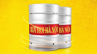 BIA HƠI HÀ NỘI KEG 50L